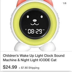 Child wake up clock